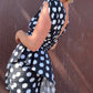 The Amelie 1980s Cotton Mini Dress