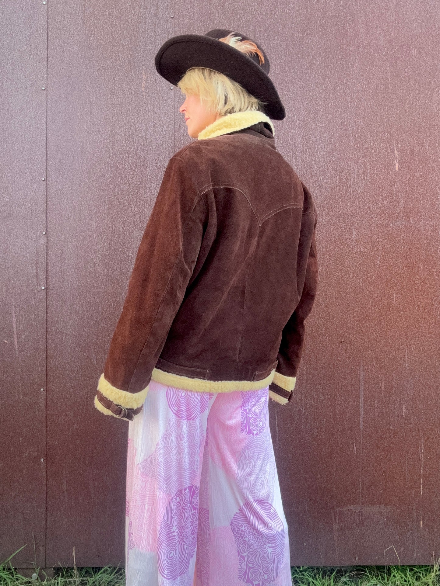 The Rochelle 1970s Suede Jacket