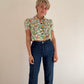 The Robyn 1940s Reworked Crop Top