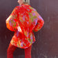 The Fleur 1970s Sheer Blouse