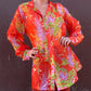 The Fleur 1970s Sheer Blouse