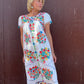 The Joelle 1960s Hand-Embroidered Dress