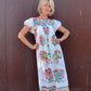 The Joelle 1960s Hand-Embroidered Dress