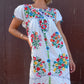 The Joelle 1960s Hand-Embroidered Dress