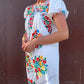 The Joelle 1960s Hand-Embroidered Dress