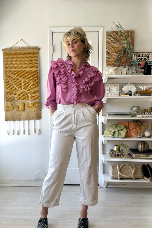 The Ollie Ruffle Blouse