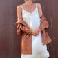 The Josephine 1980s Leather Jacket