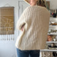 The Siena Handknit Cardigan