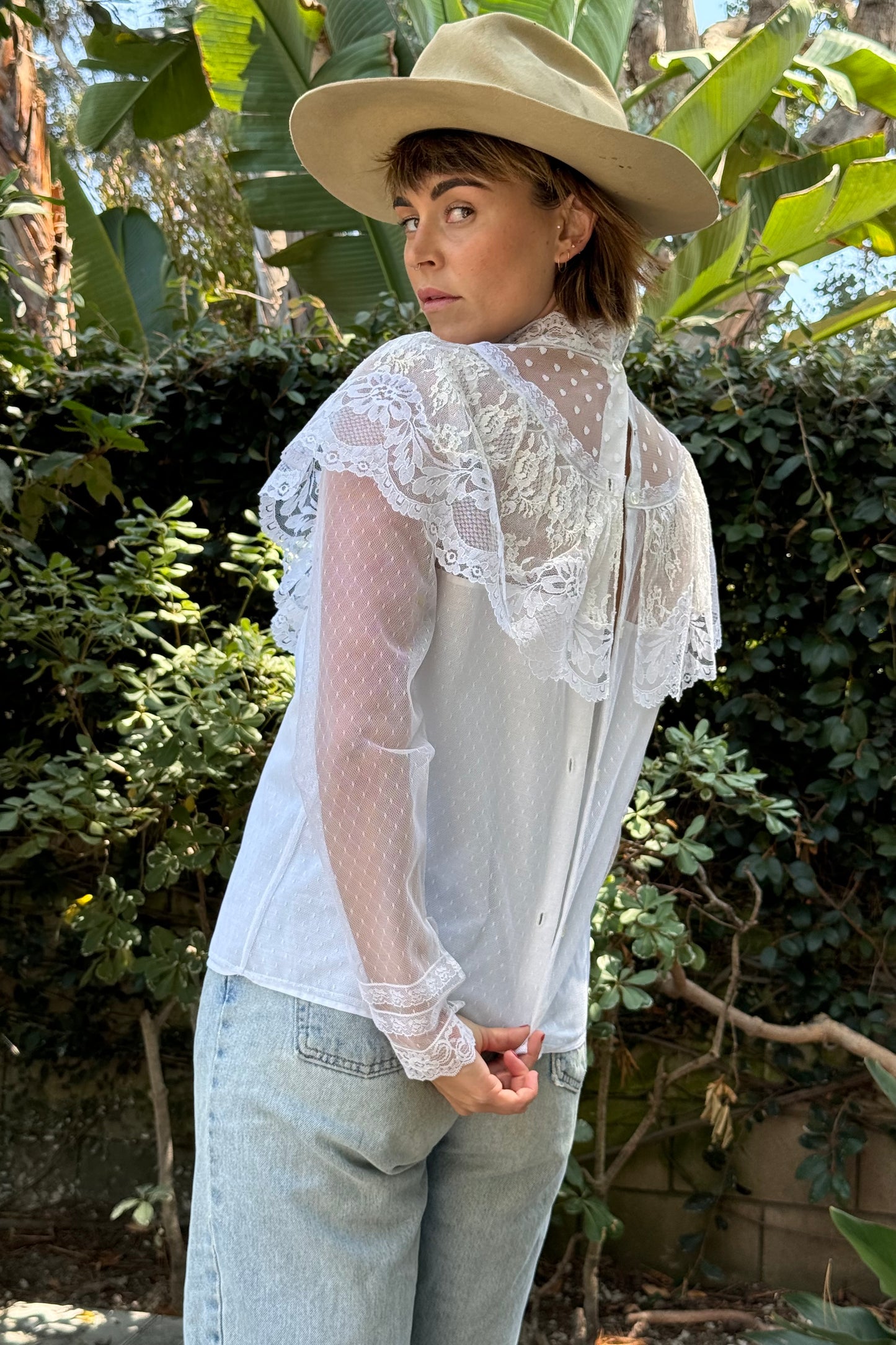 The Vickie Lace Blouse