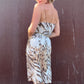 The Miranda 1990s Cowlneck Dress
