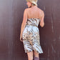 The Miranda 1990s Cowlneck Dress