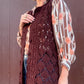 The Esme 1970s Handmade Crochet Vest