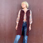The Esme 1970s Handmade Crochet Vest