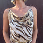 The Miranda 1990s Cowlneck Dress