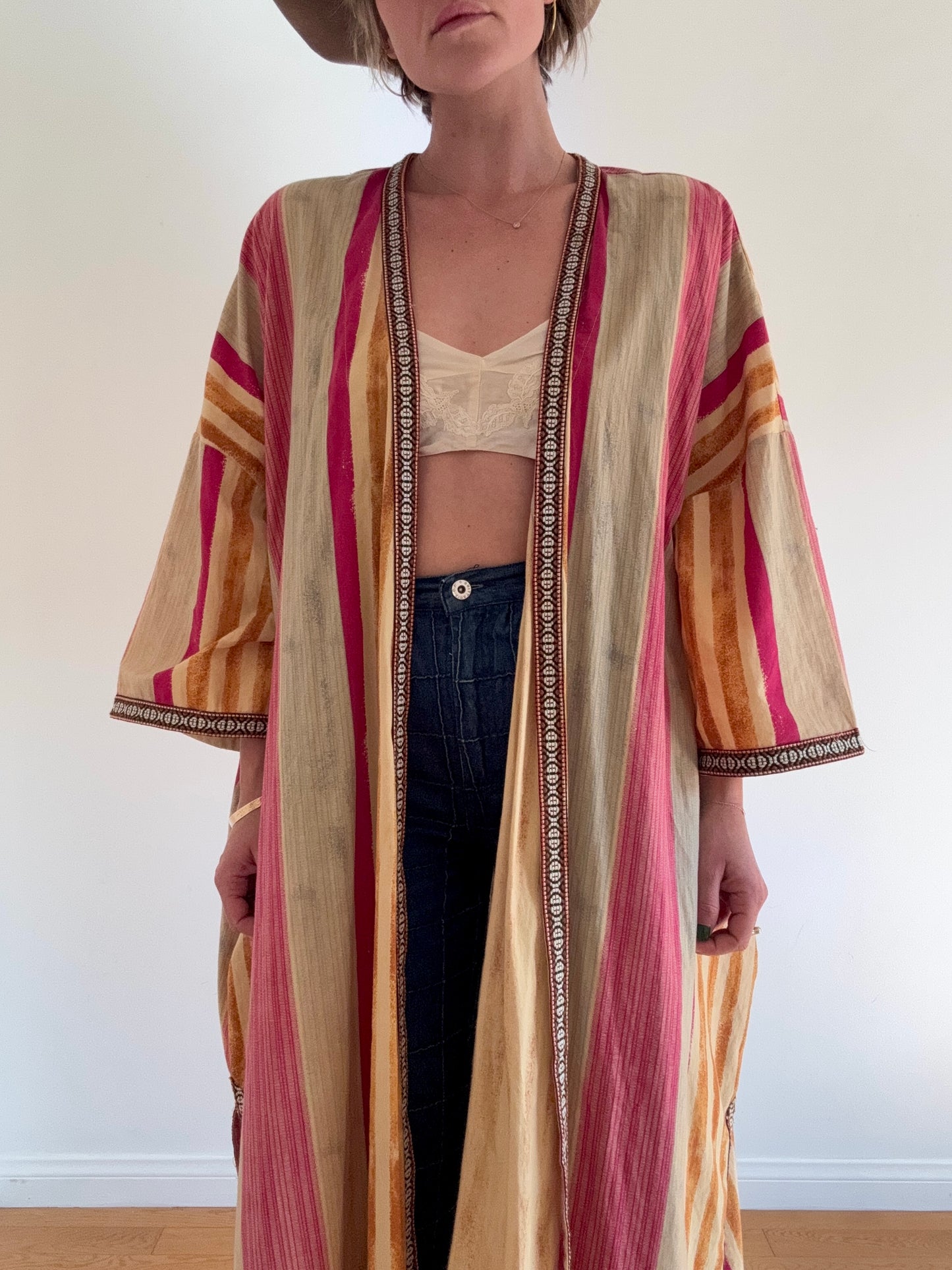 The 1970s Sandra Wrap Kaftan