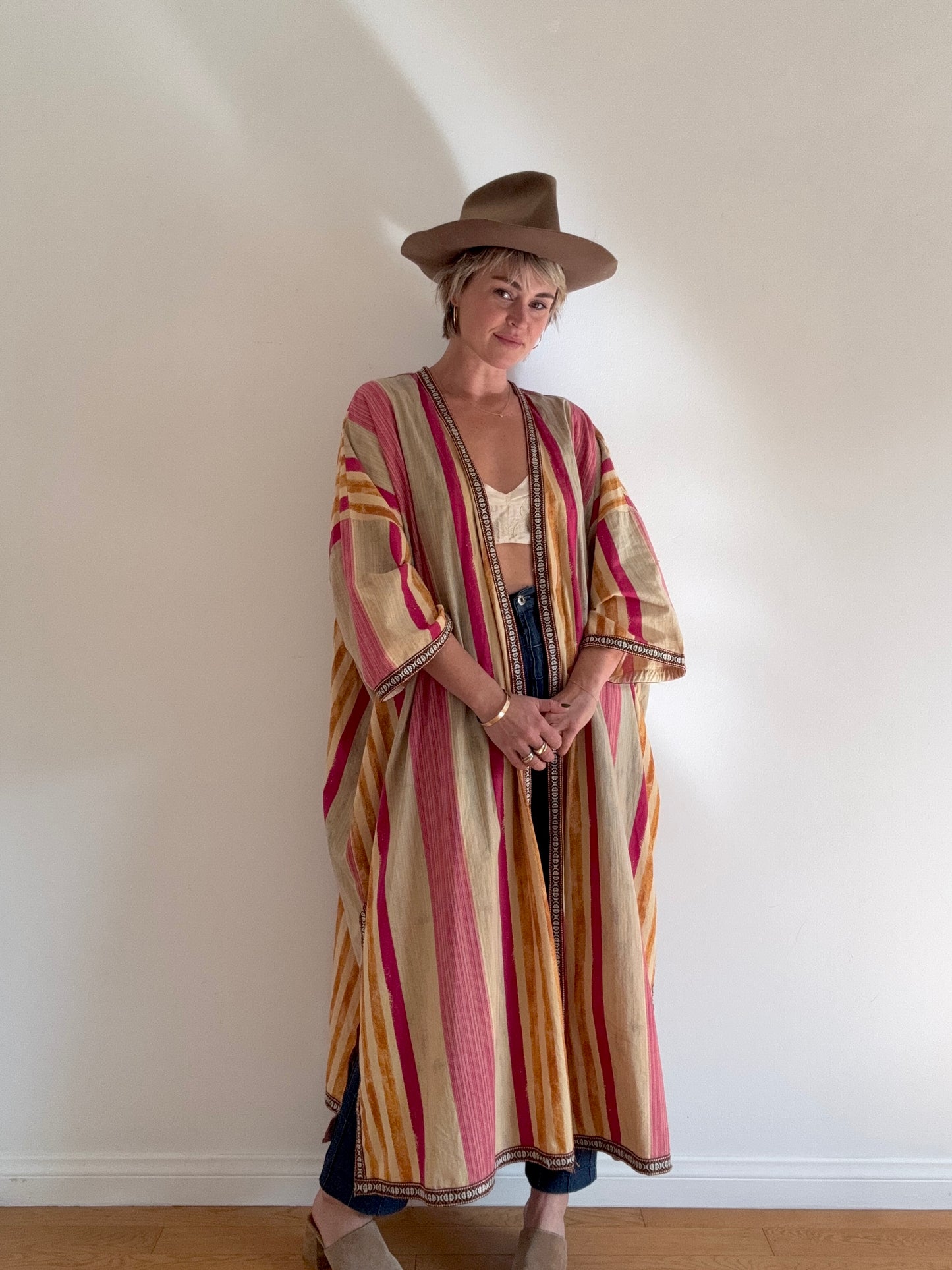 The 1970s Sandra Wrap Kaftan