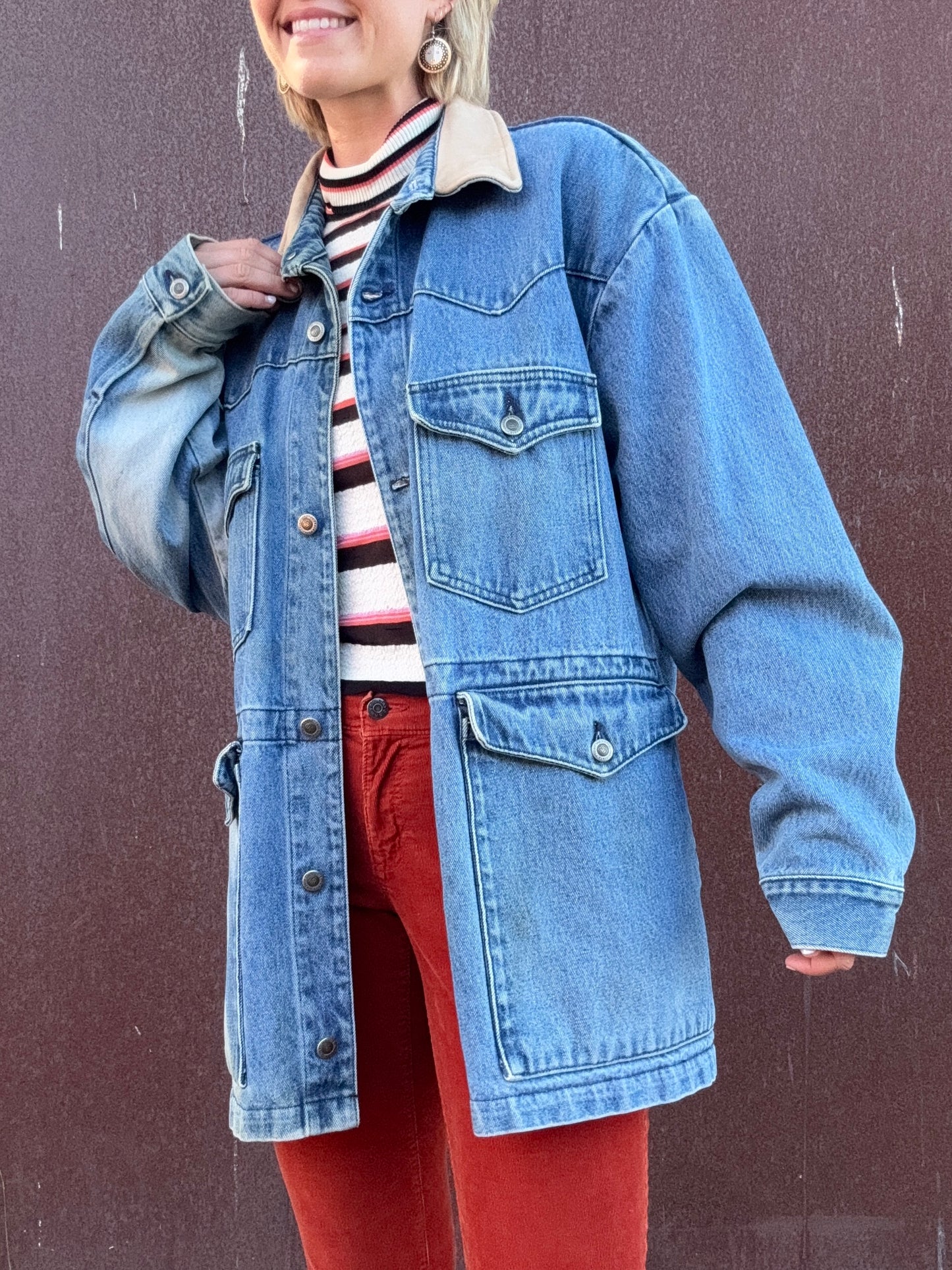 The Delphine 1990s Denim Jacket