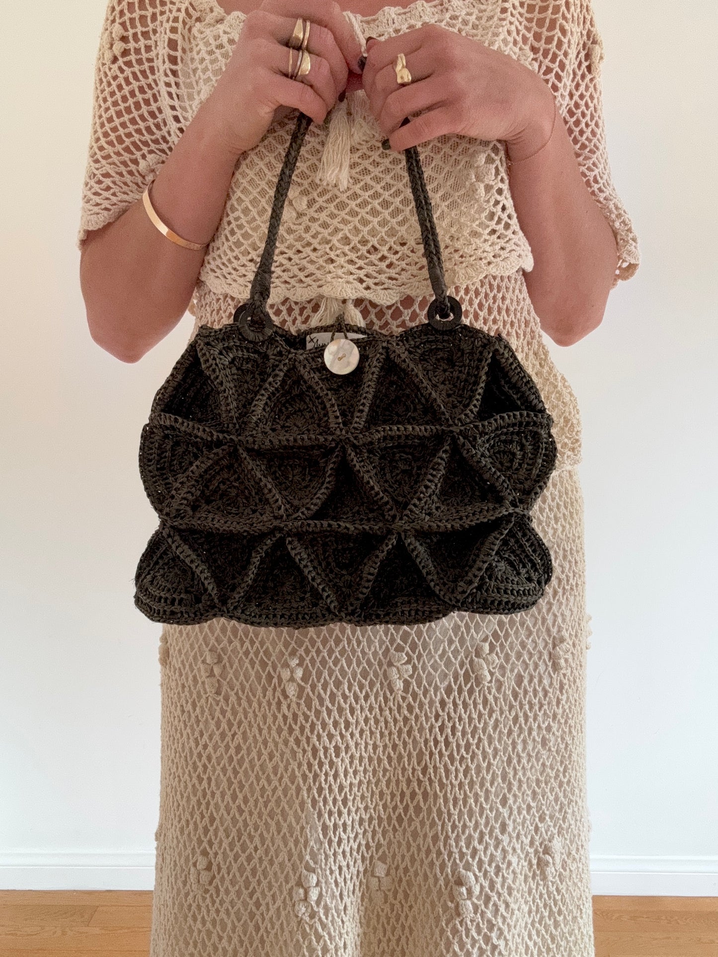 The Annabel Ingall Raffia Bag