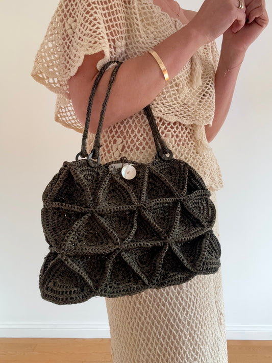 The Annabel Ingall Raffia Bag