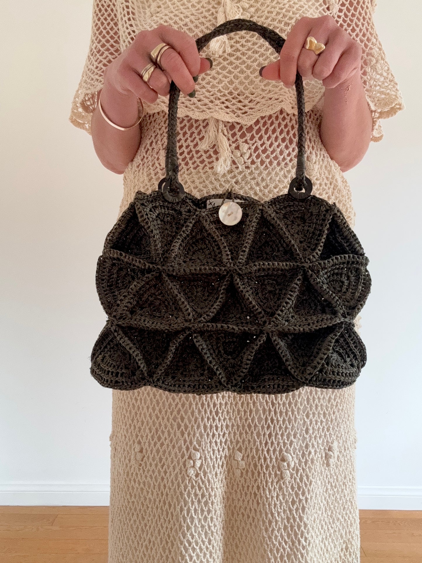 The Annabel Ingall Raffia Bag