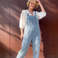 The Wrangler Pinstriped Overalls