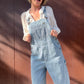 The Wrangler Pinstriped Overalls