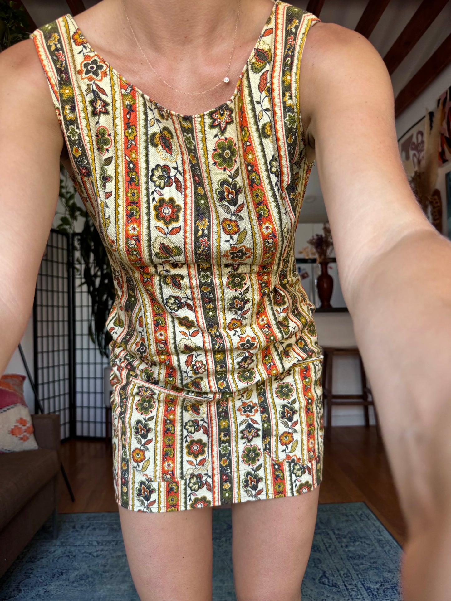 The Olivia 1960s Mini Dress