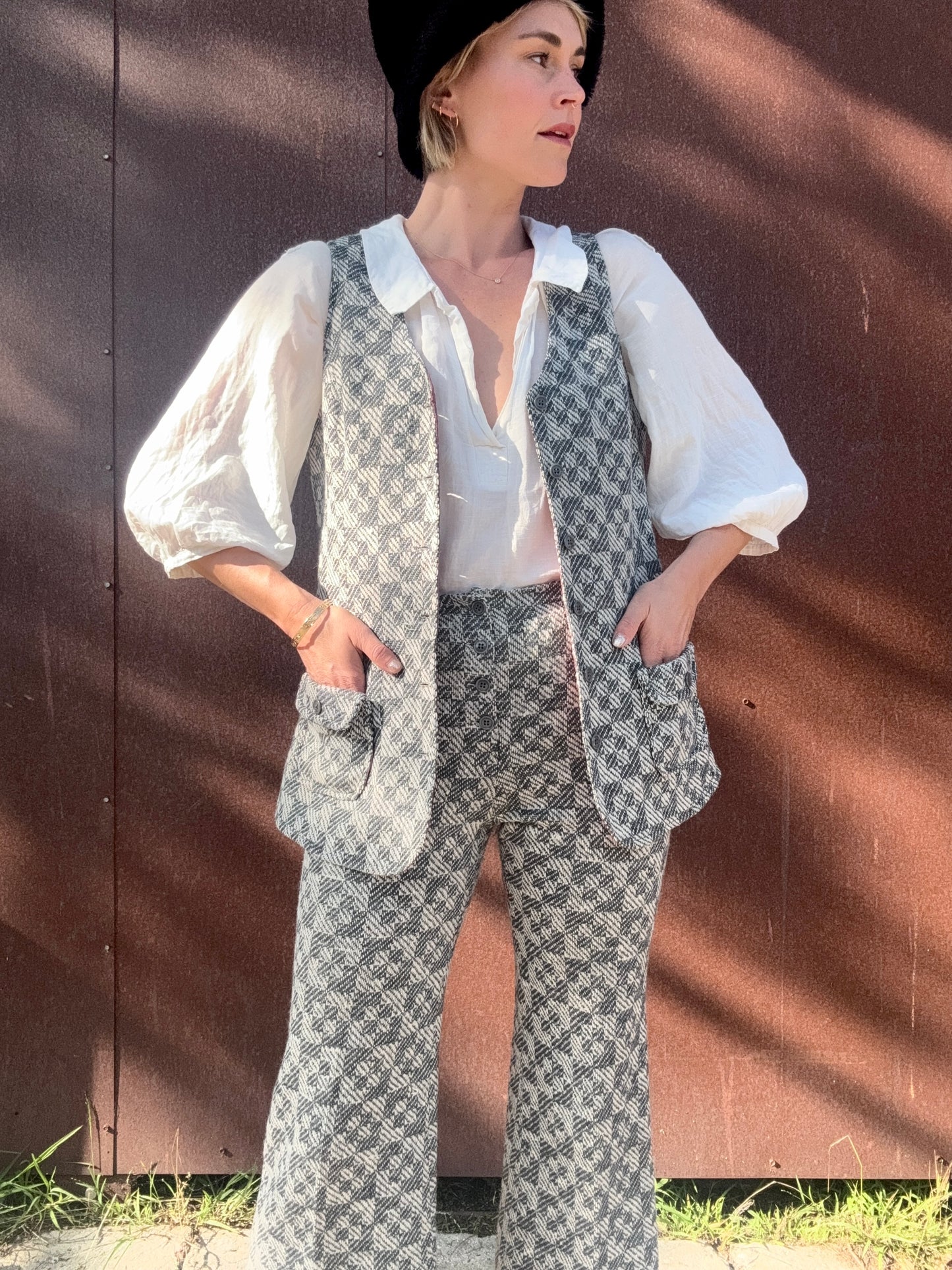 The Lucienne 1960s Tweed Suit Set