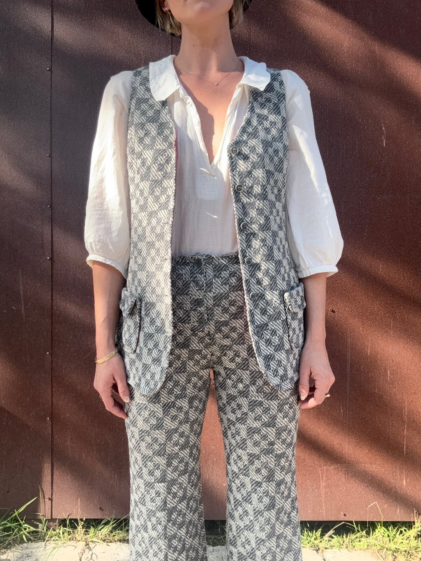 The Lucienne 1960s Tweed Suit Set