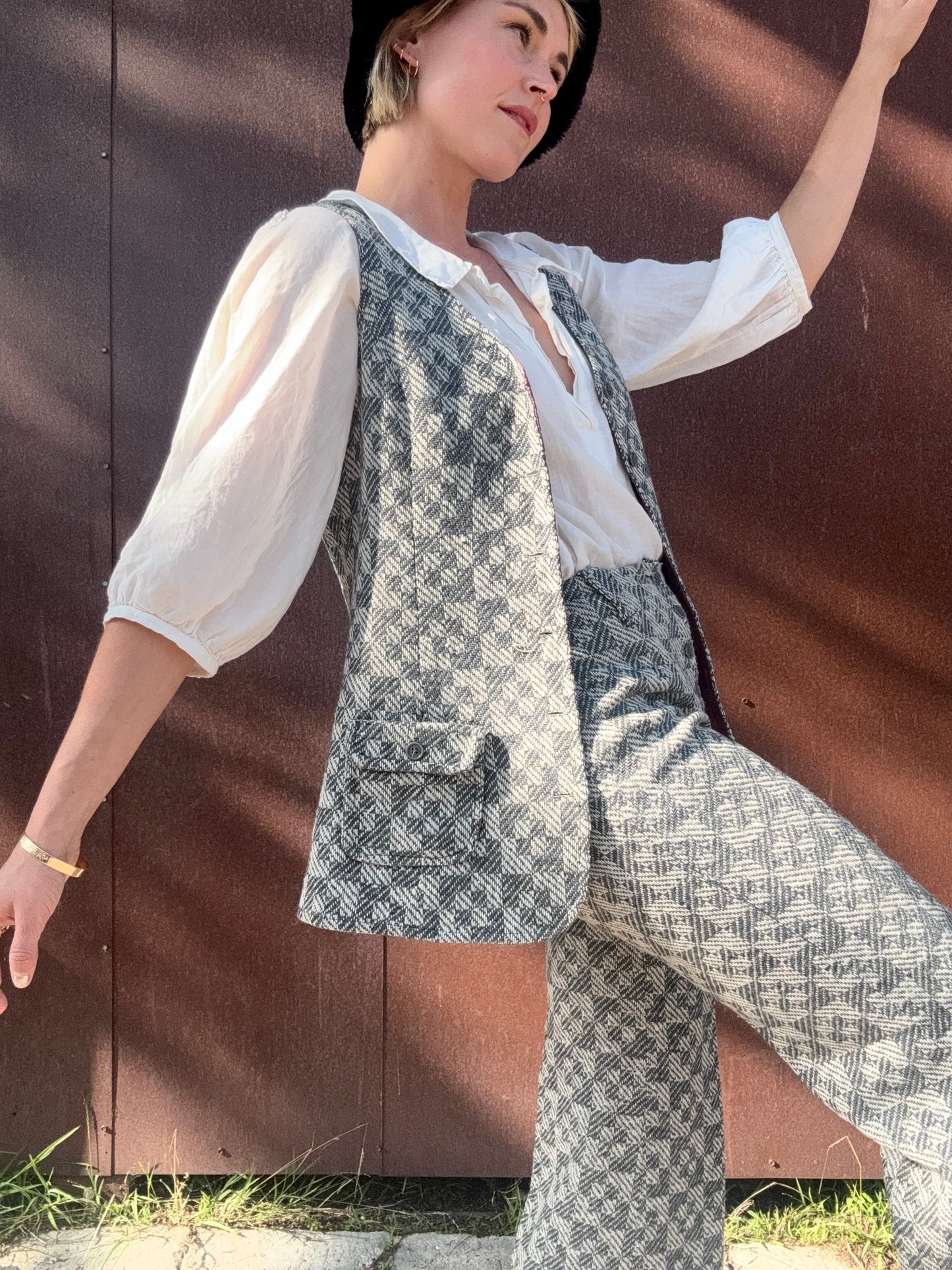 The Lucienne 1960s Tweed Suit Set