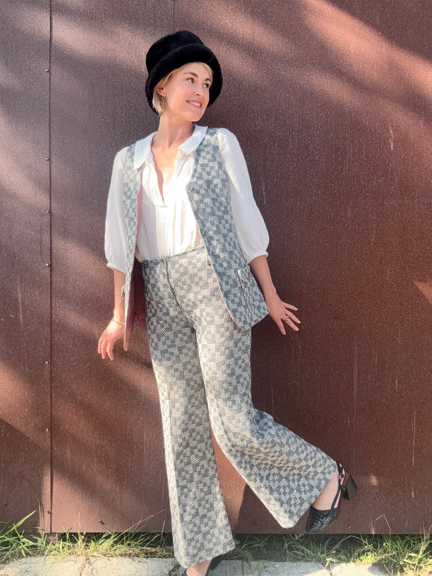 The Lucienne 1960s Tweed Suit Set