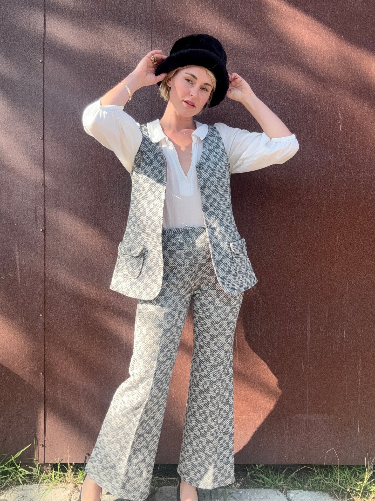 The Lucienne 1960s Tweed Suit Set