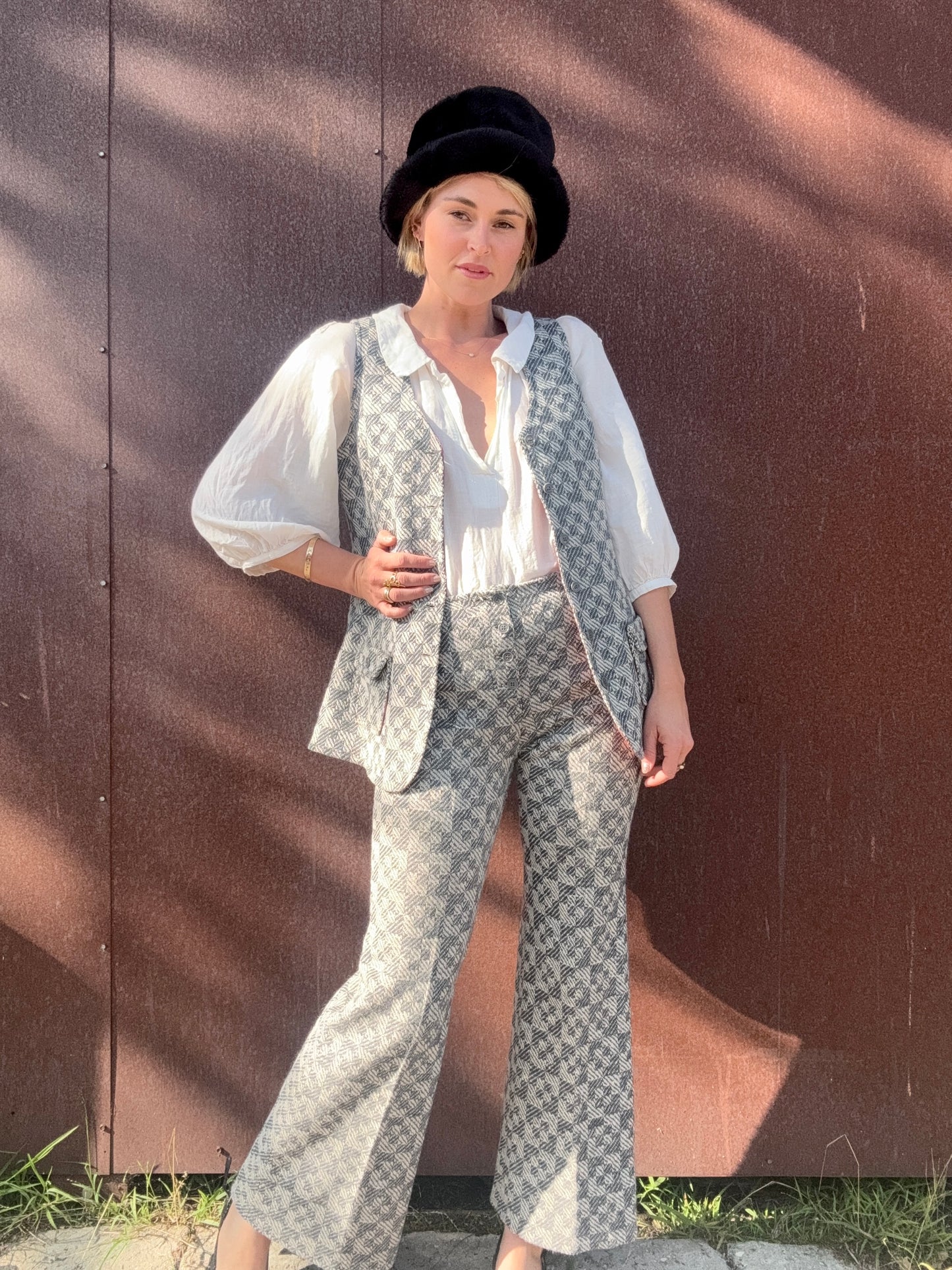 The Lucienne 1960s Tweed Suit Set