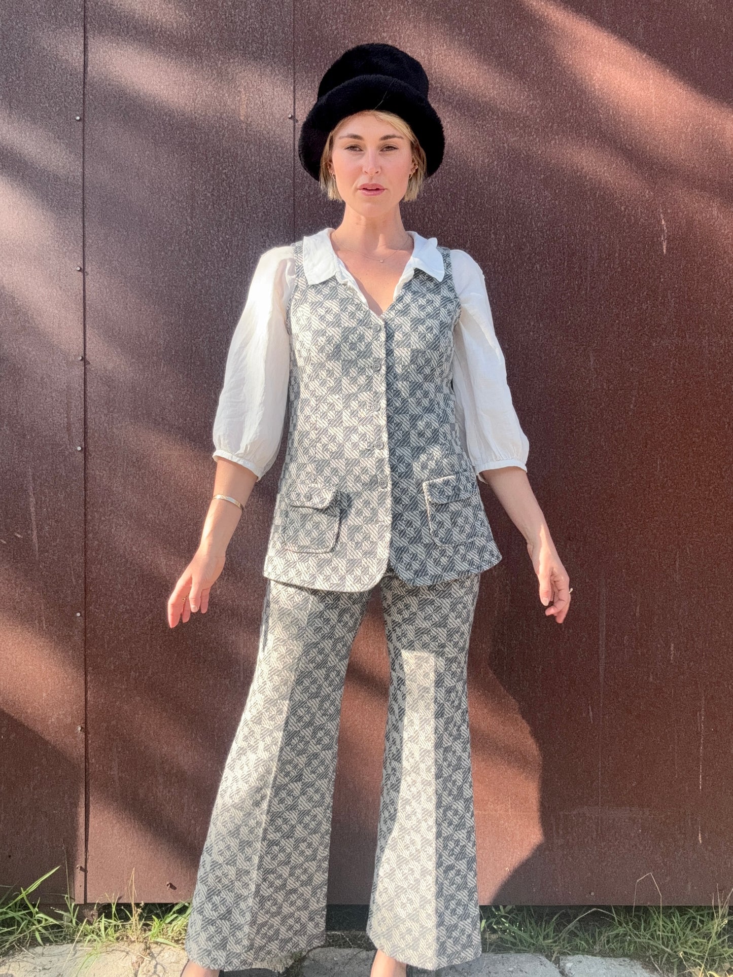 The Lucienne 1960s Tweed Suit Set