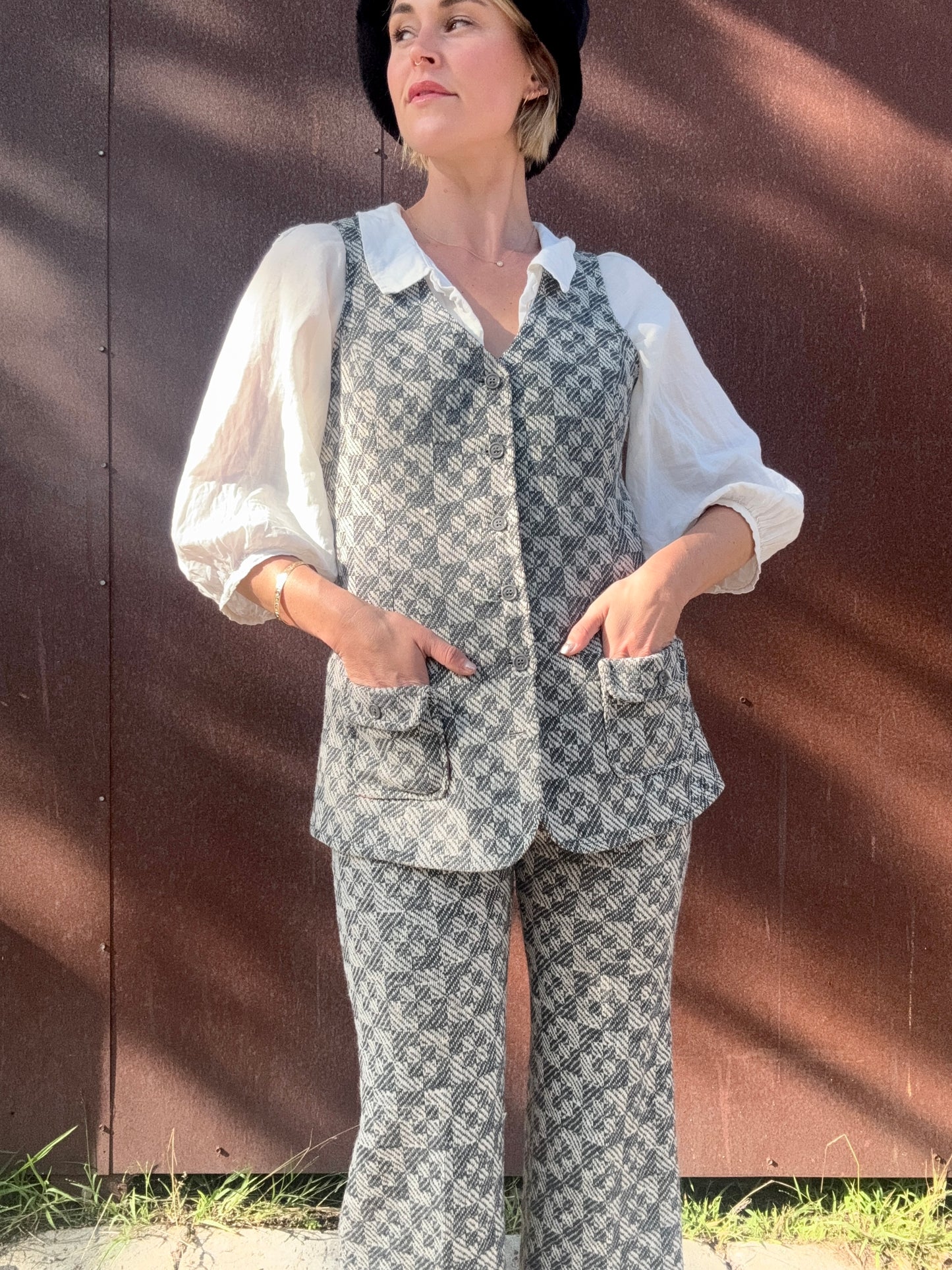 The Lucienne 1960s Tweed Suit Set