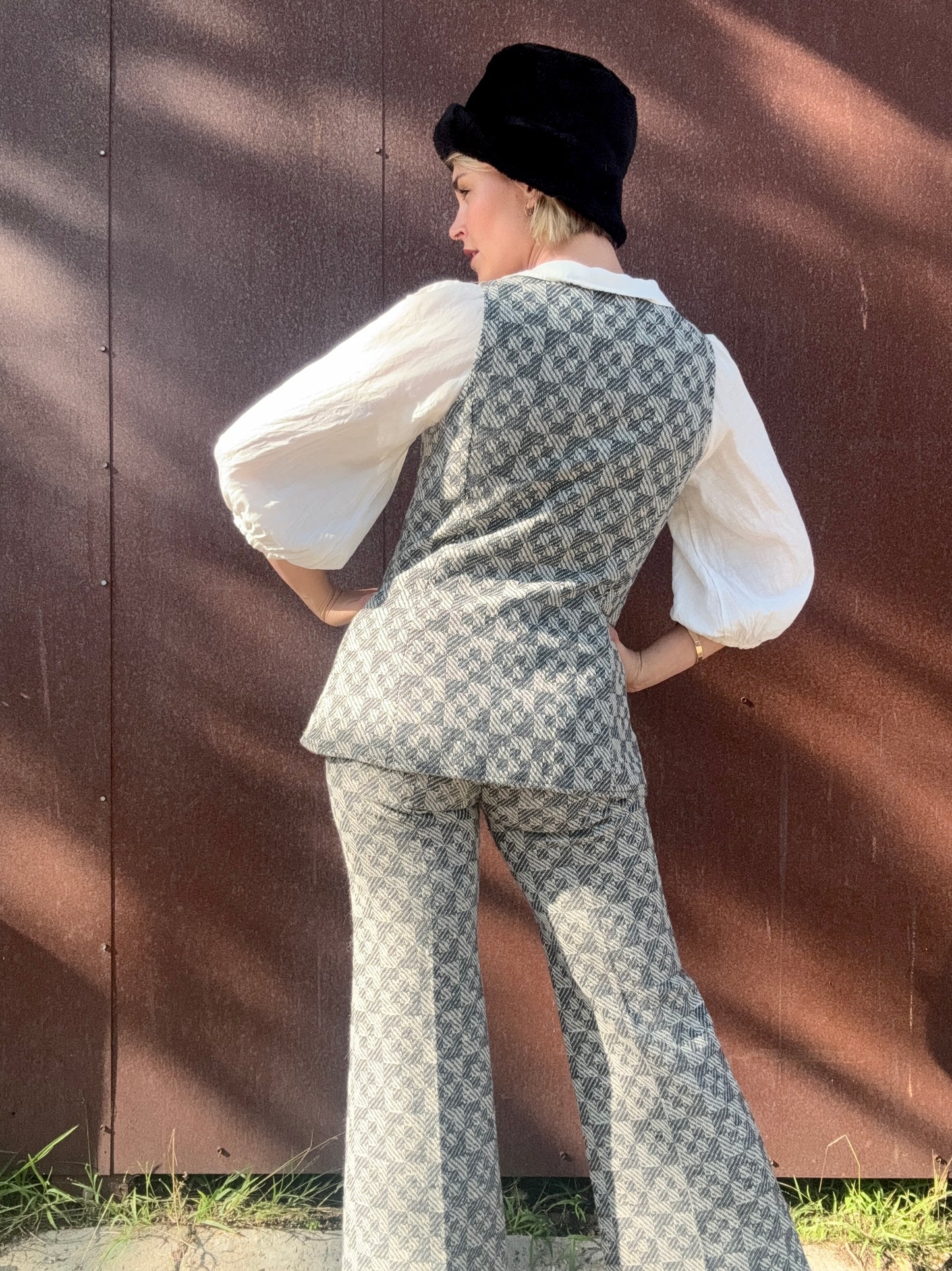 The Lucienne 1960s Tweed Suit Set