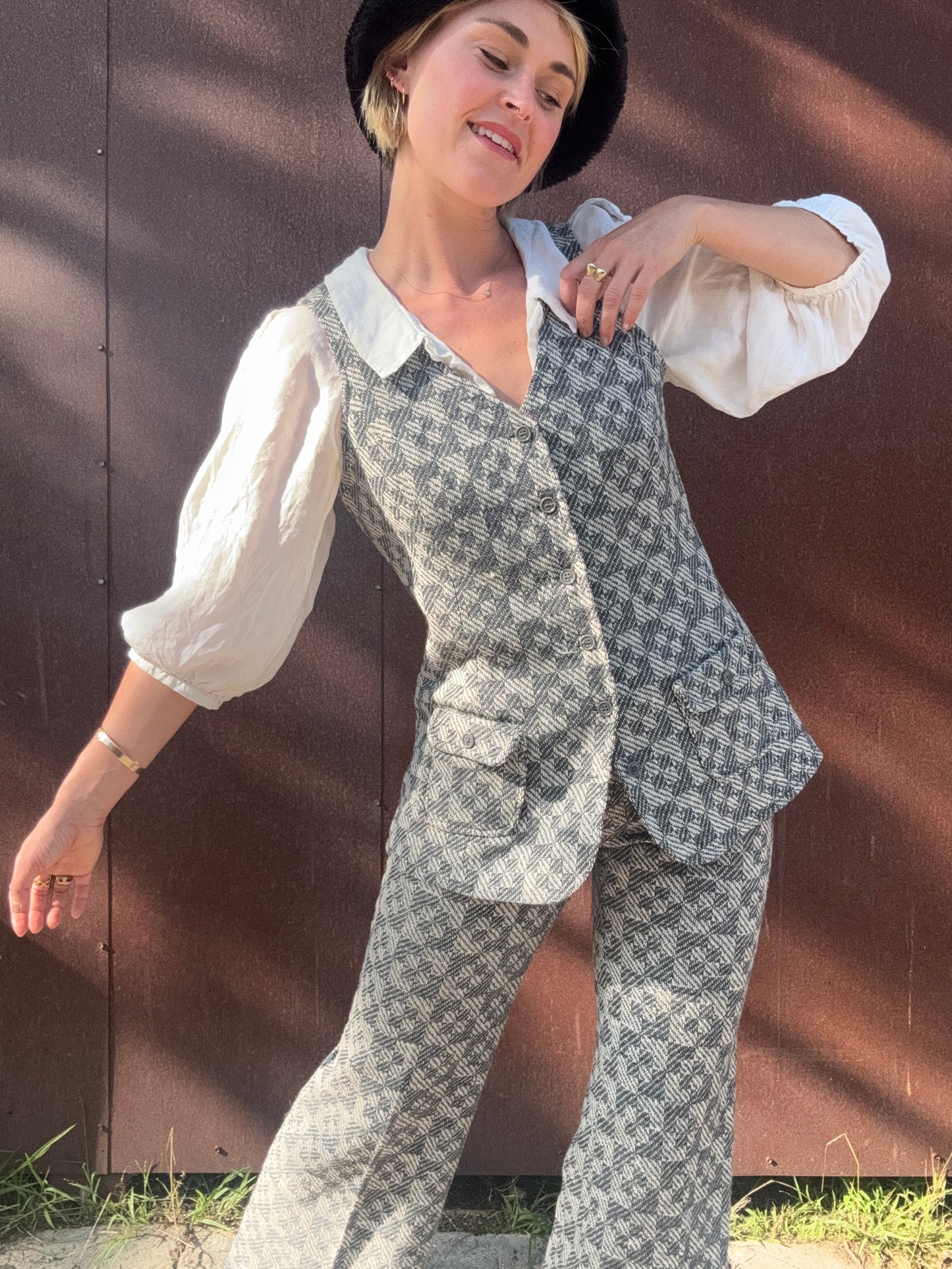 The Lucienne 1960s Tweed Suit Set