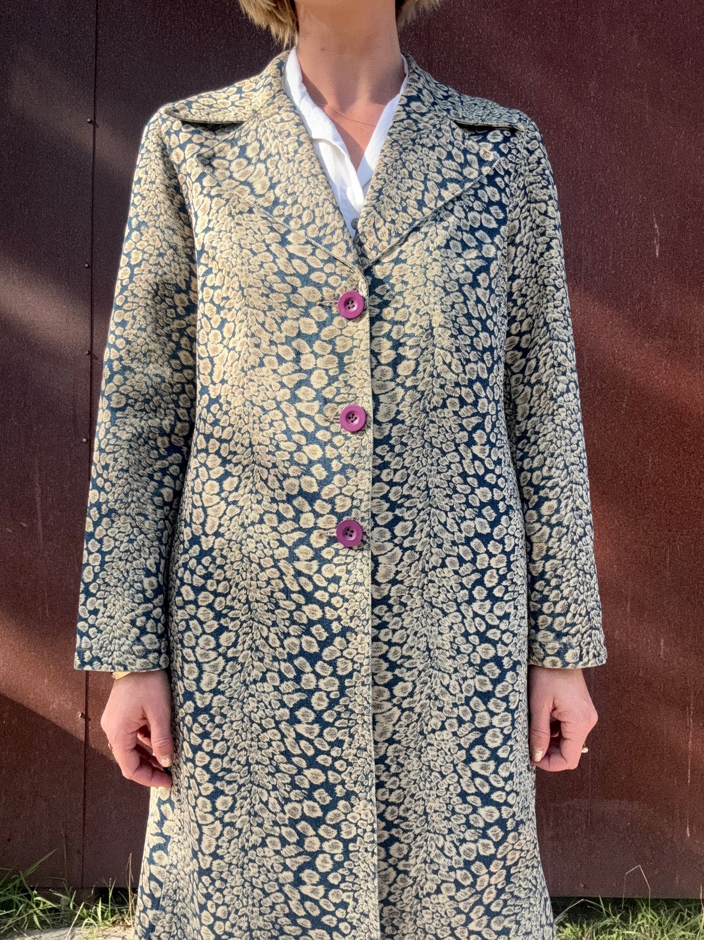 The Seraphina 1980s Denim Coat