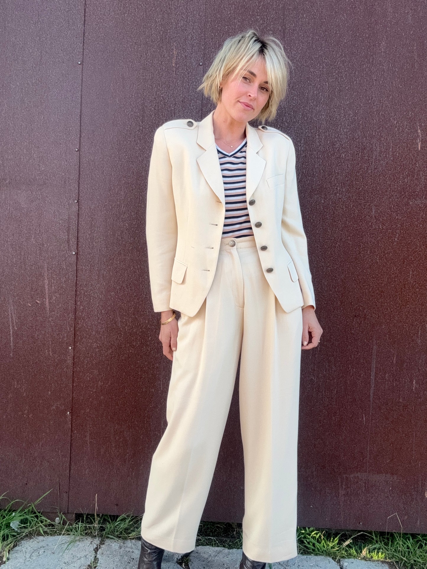 The Emanuel Ungaro 1980s Pant Set