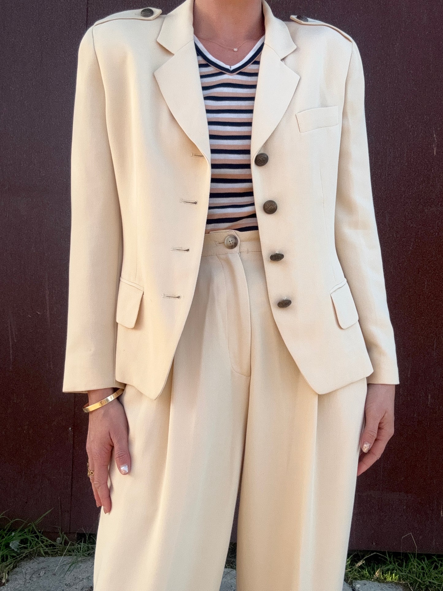 The Emanuel Ungaro 1980s Pant Set