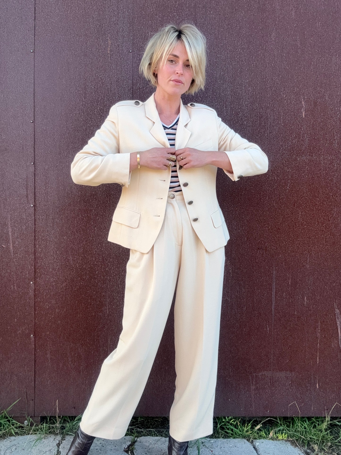 The Emanuel Ungaro 1980s Pant Set