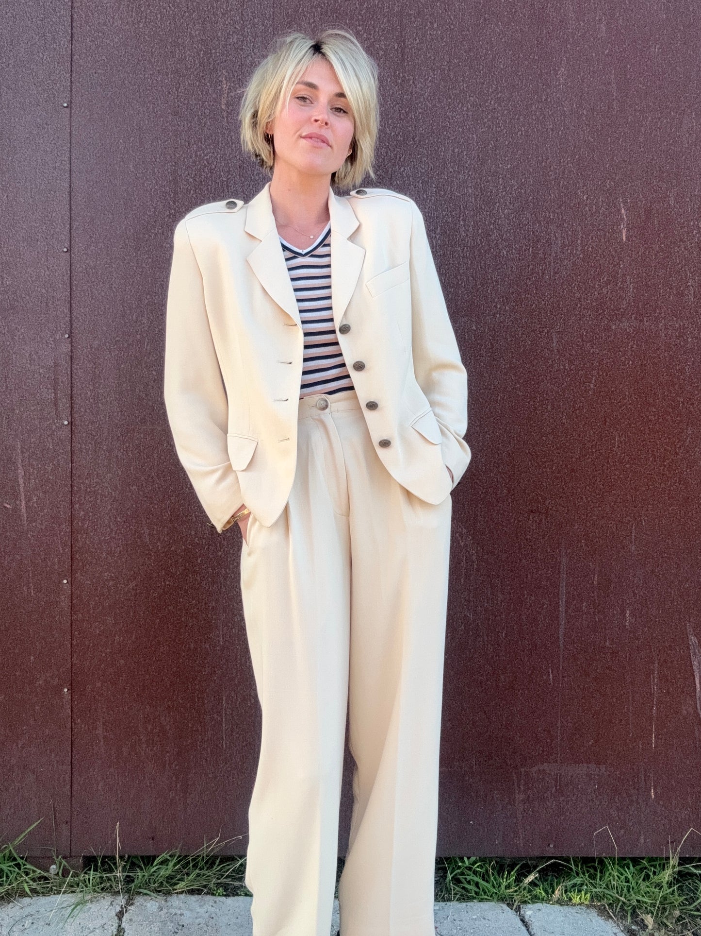 The Emanuel Ungaro 1980s Pant Set