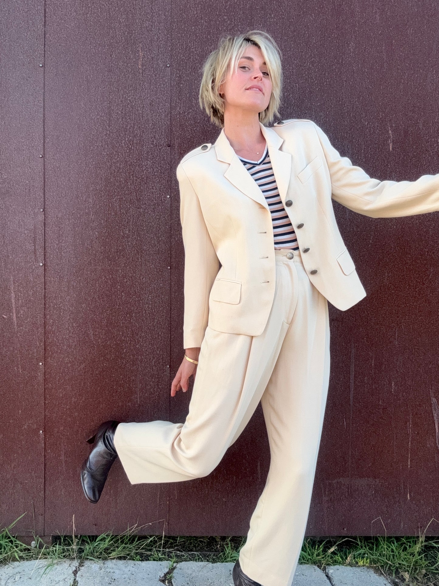 The Emanuel Ungaro 1980s Pant Set