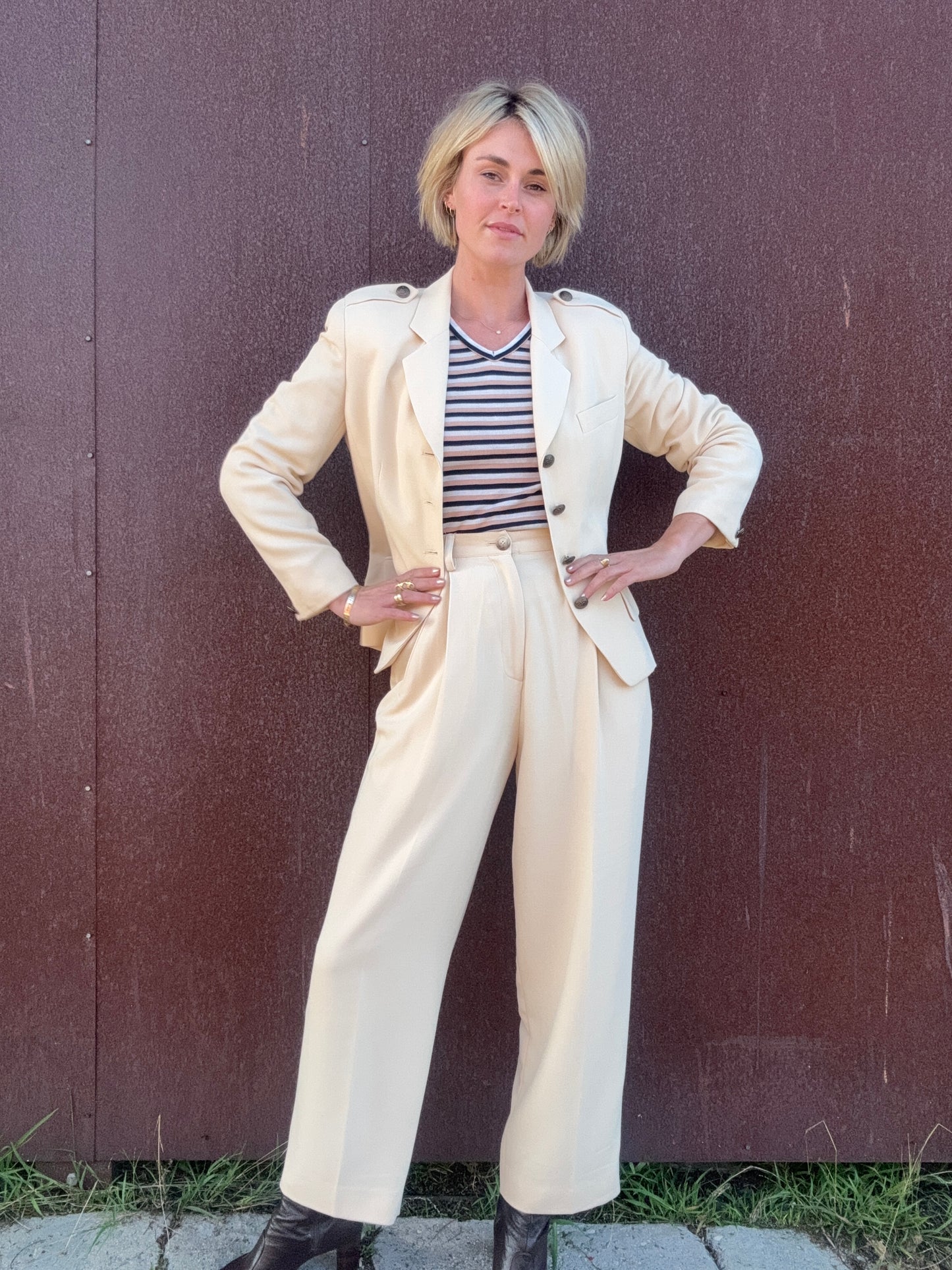 The Emanuel Ungaro 1980s Pant Set