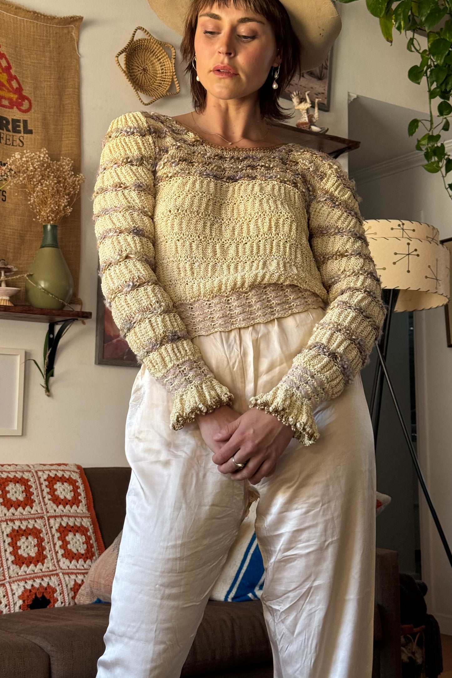 The Monique Crochet Sweater