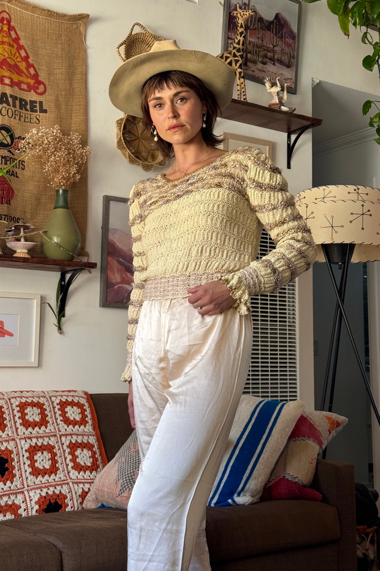 The Monique Crochet Sweater