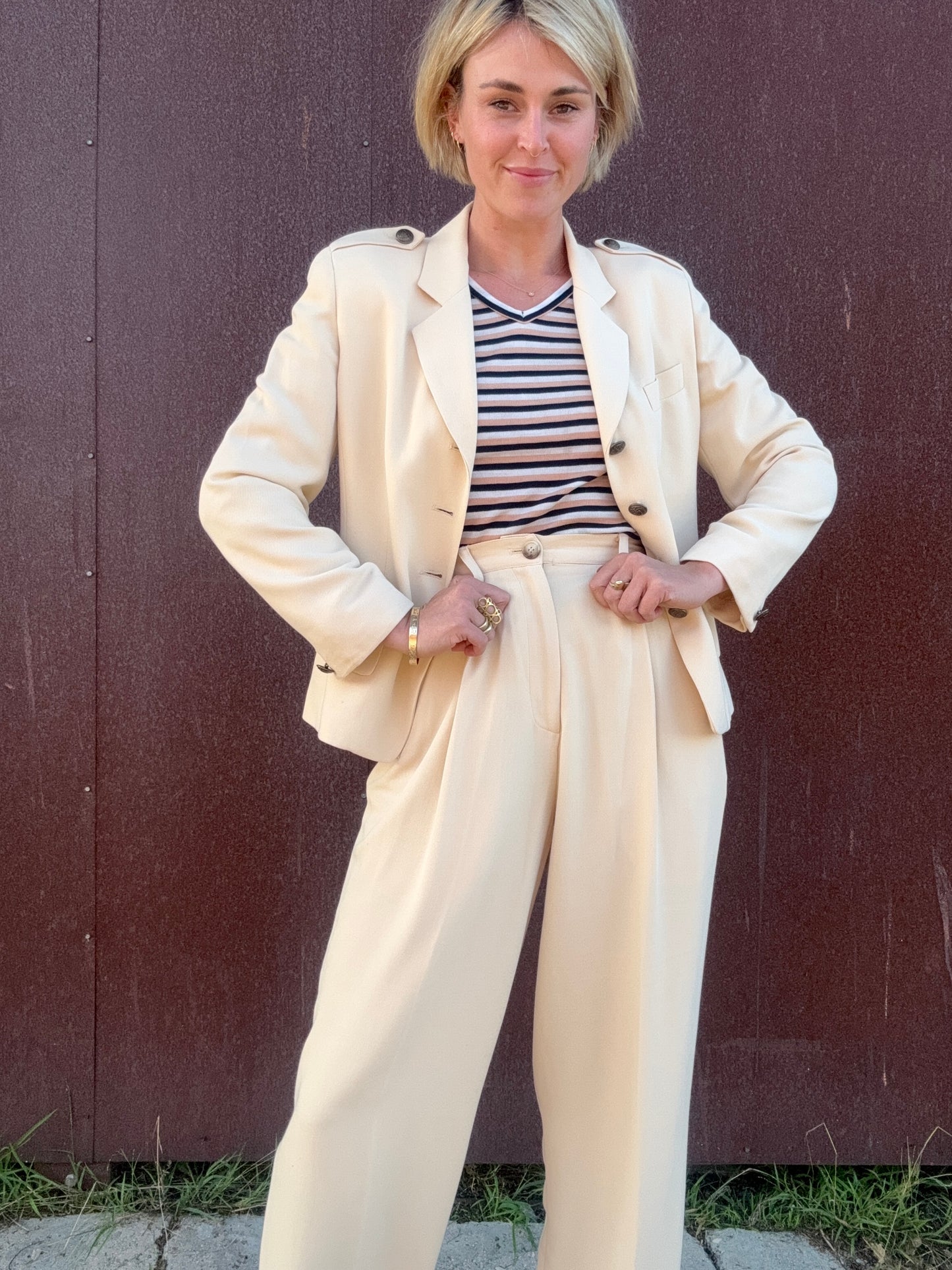 The Emanuel Ungaro 1980s Pant Set