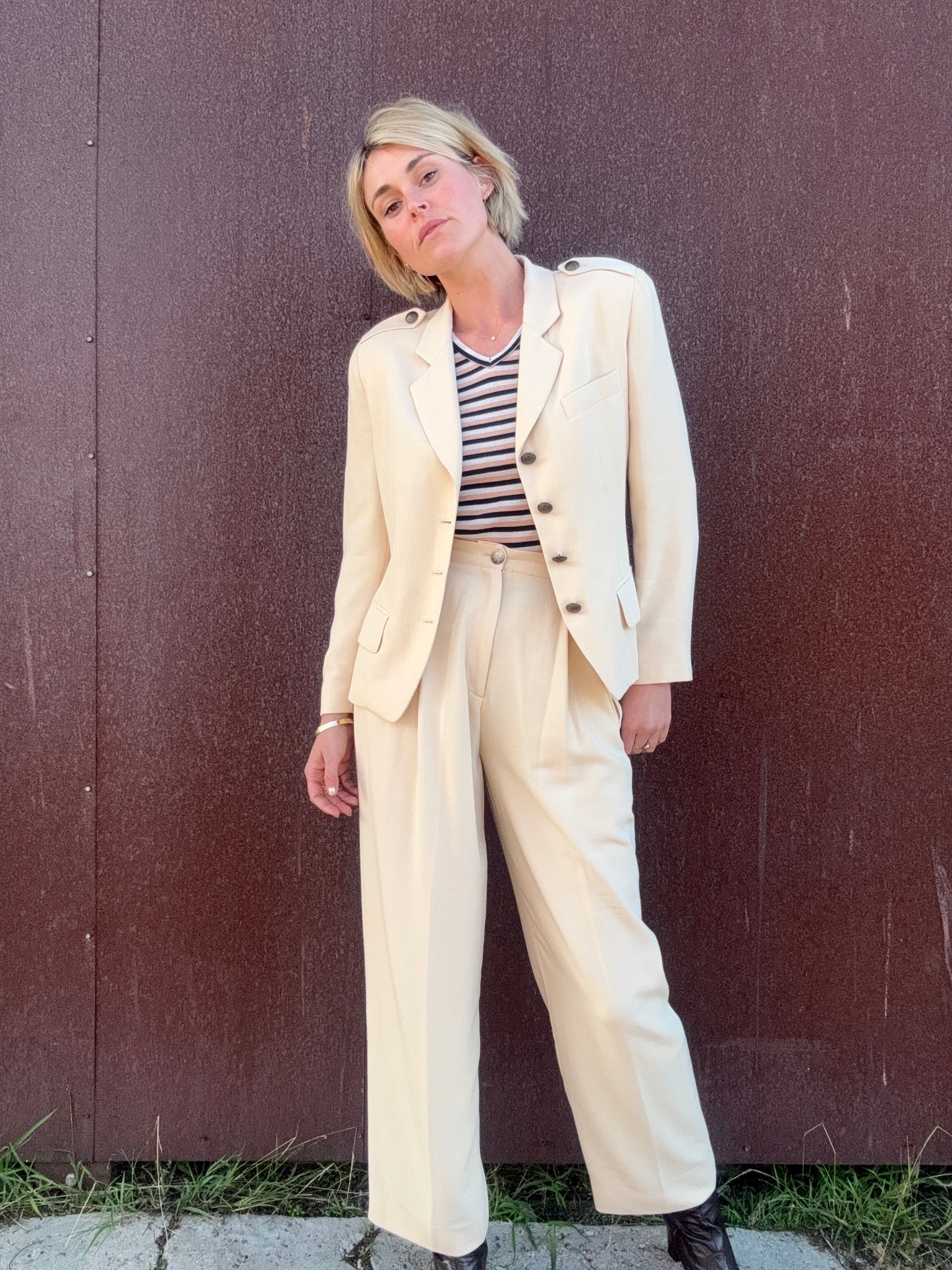 The Emanuel Ungaro 1980s Pant Set