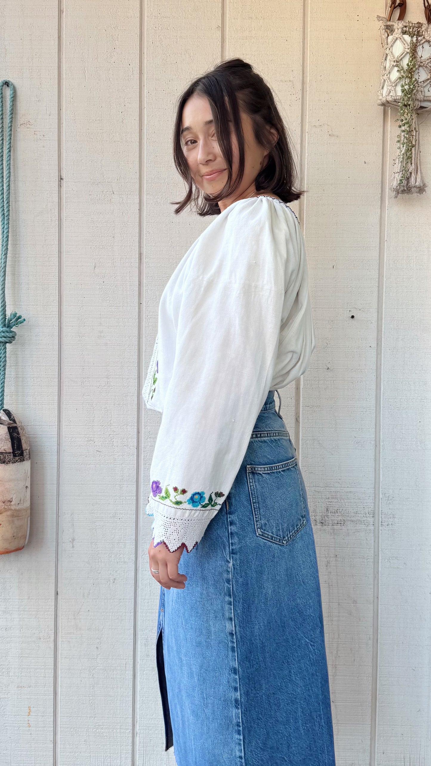 The Ines 1970s Hungarian Blouse