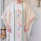 The Helene 1970s Handpainted Silk Kaftan